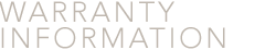 Division Brand Warranty Information