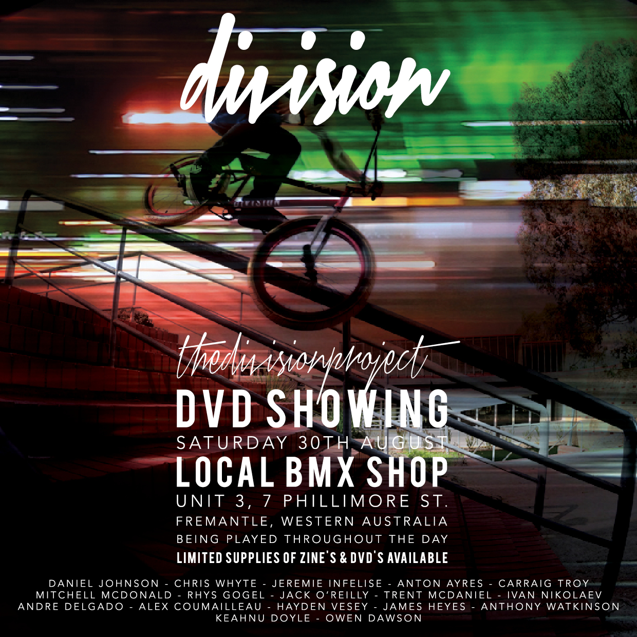 DIVISION DVD PREM FLYER LOCAL NMX NEW