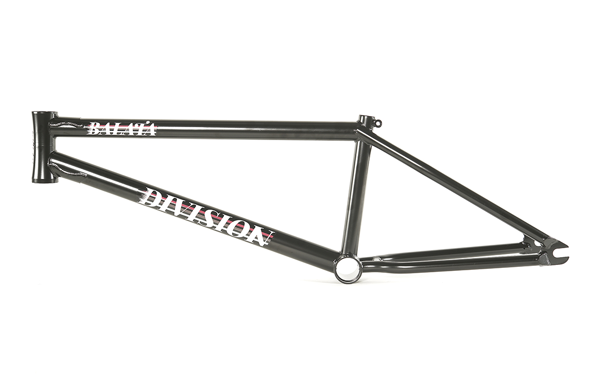 Division Brand Balata BMX frame Black