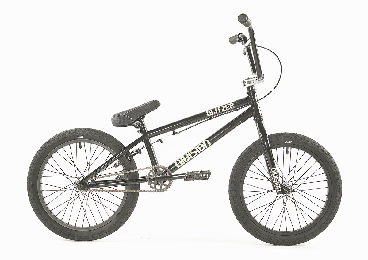 Division Blitzer 18" Complete BMX Bike Black