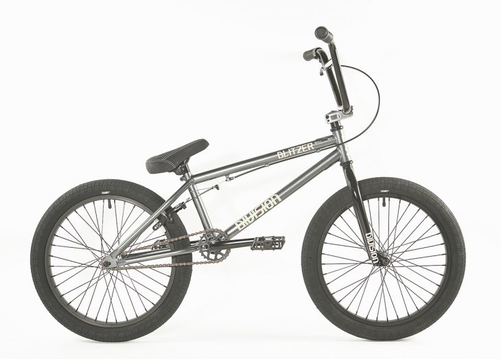 Division Blitzer 20" Complete BMX Bike Grey