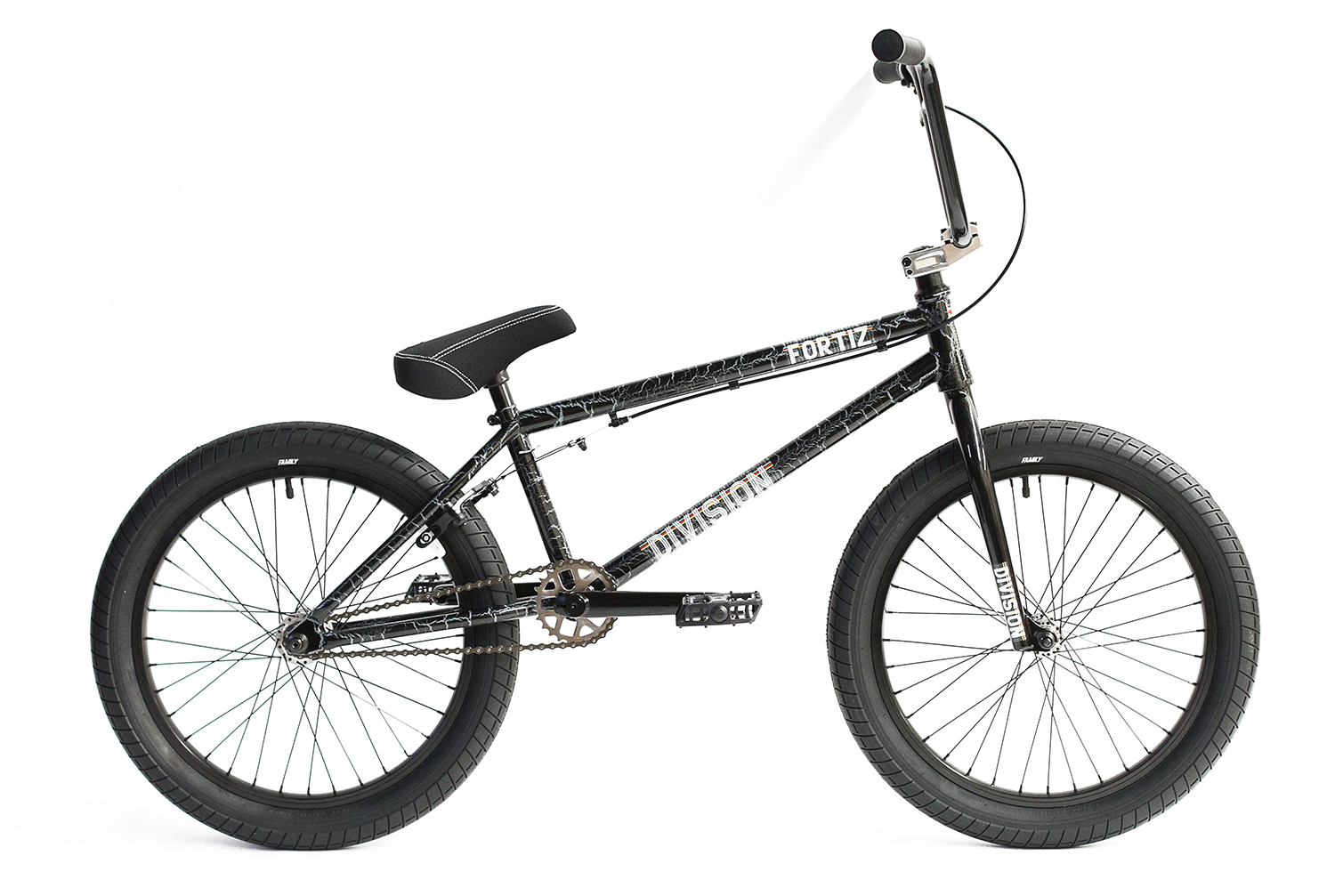 fortiz crackle silver bmx bike