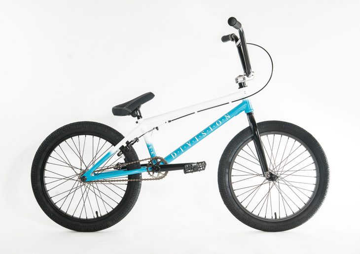Division Reark complete Freestyle BMX Blue White