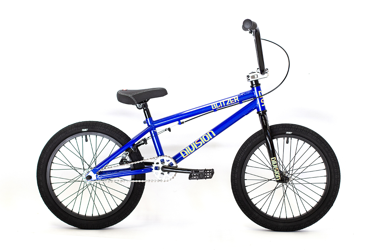 Division Blitzer 18" BMX Bike Blue