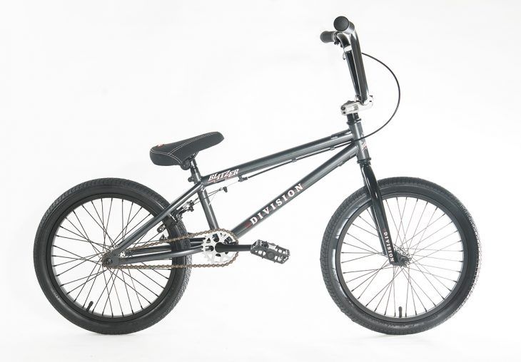 Division Blitzer 18" Complete BMX Bike Grey