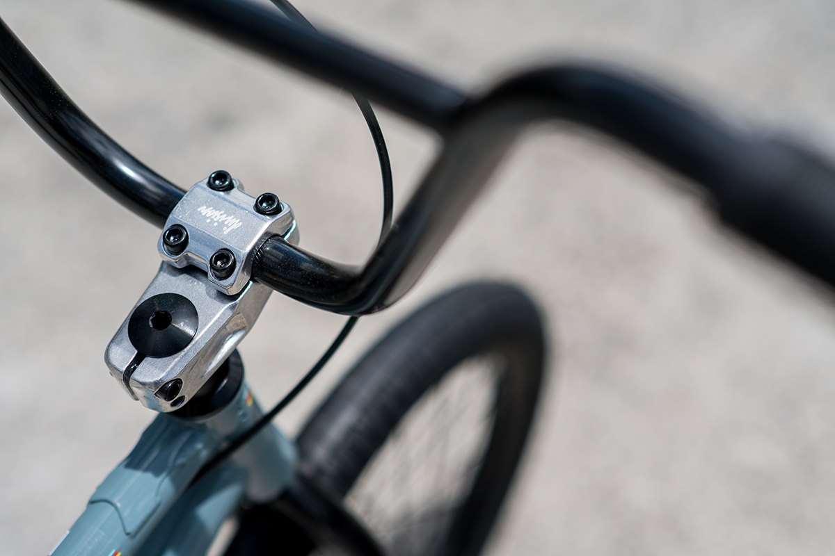 division fortiz bmx bike grey